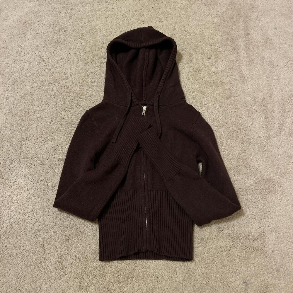 Cotton-on Women's Brown zip up Hoodie